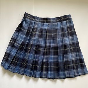 Plaid Mini Skort